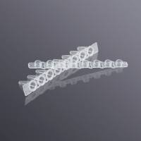 PT-PCR-0108-A  0.1ml八联排管(含盖),透明,平盖,