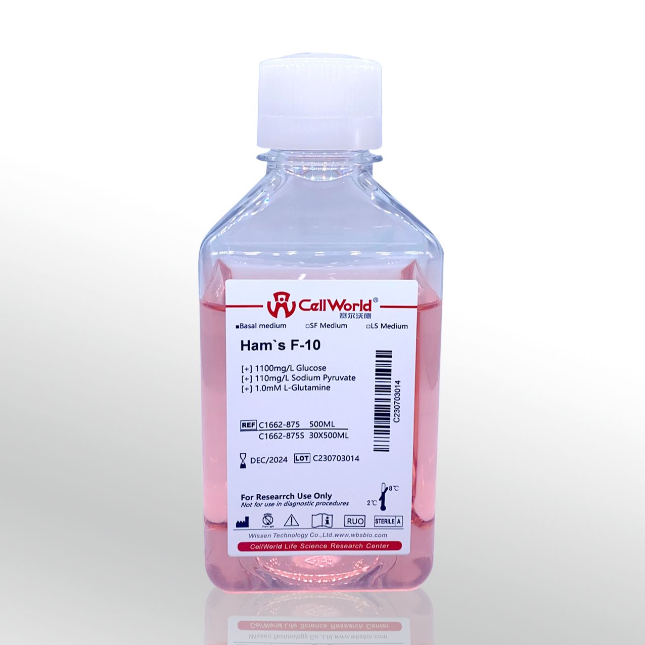 CellWorld HAM'S F10 C1662-875