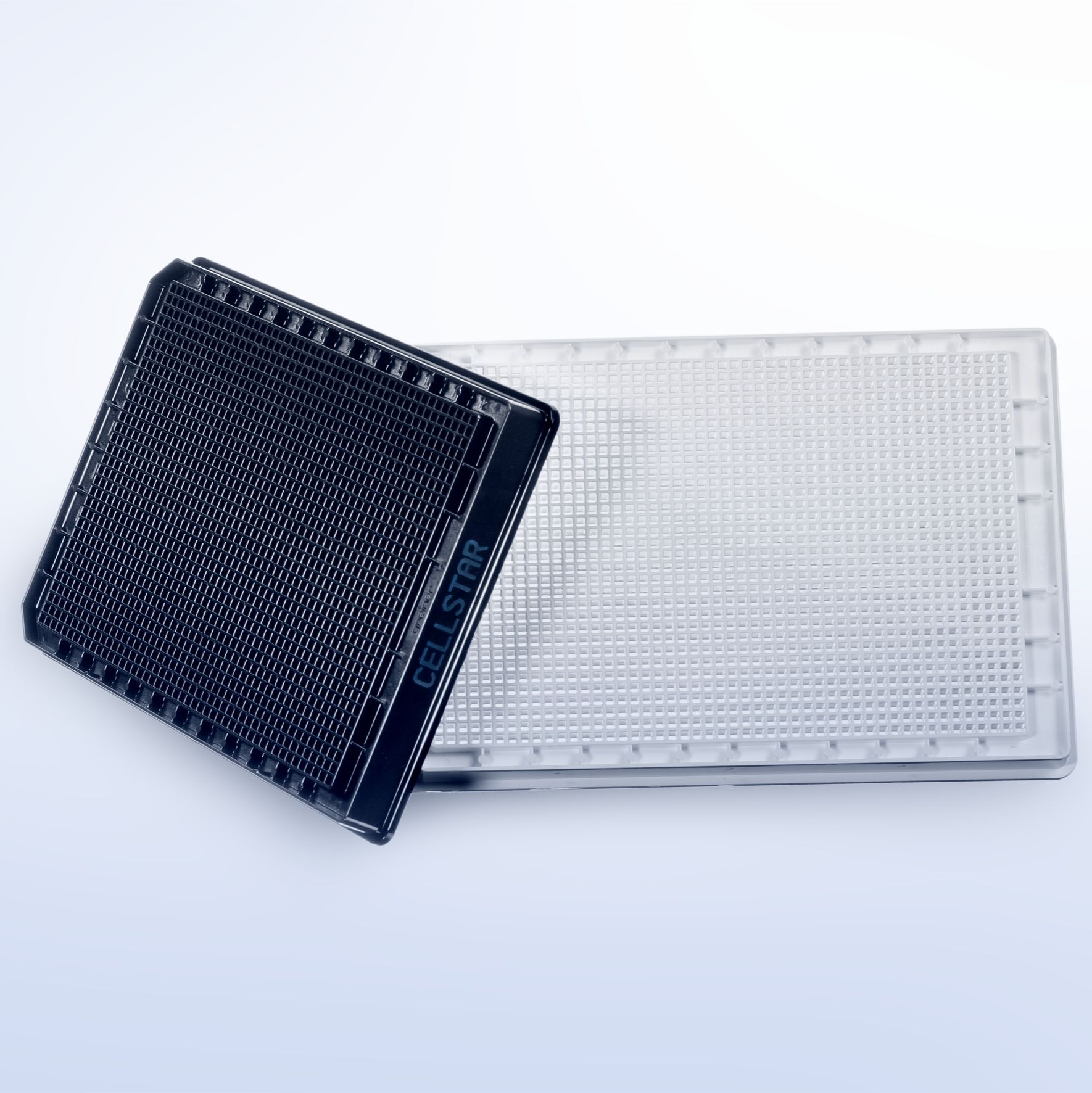 1536孔HiBase微孔板（μClear底、黑/白）