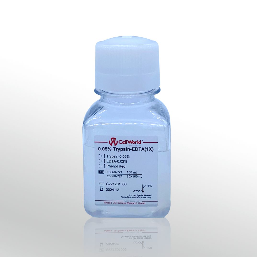 胰蛋白酶-EDTA消化液（0.05%胰酶） C0660-721
