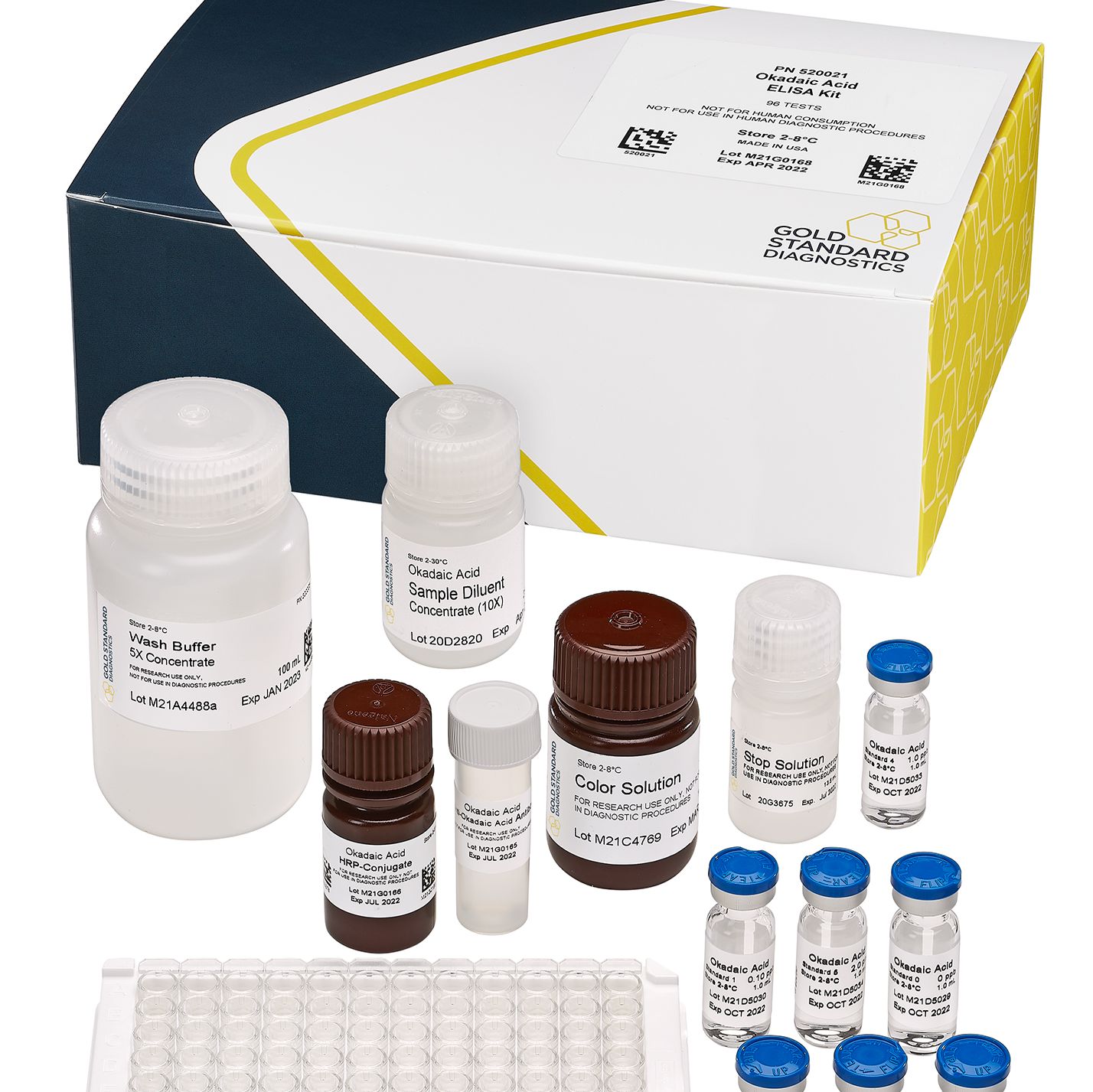 腹泻性贝类毒素(DSP)ELISA 检测试剂盒 