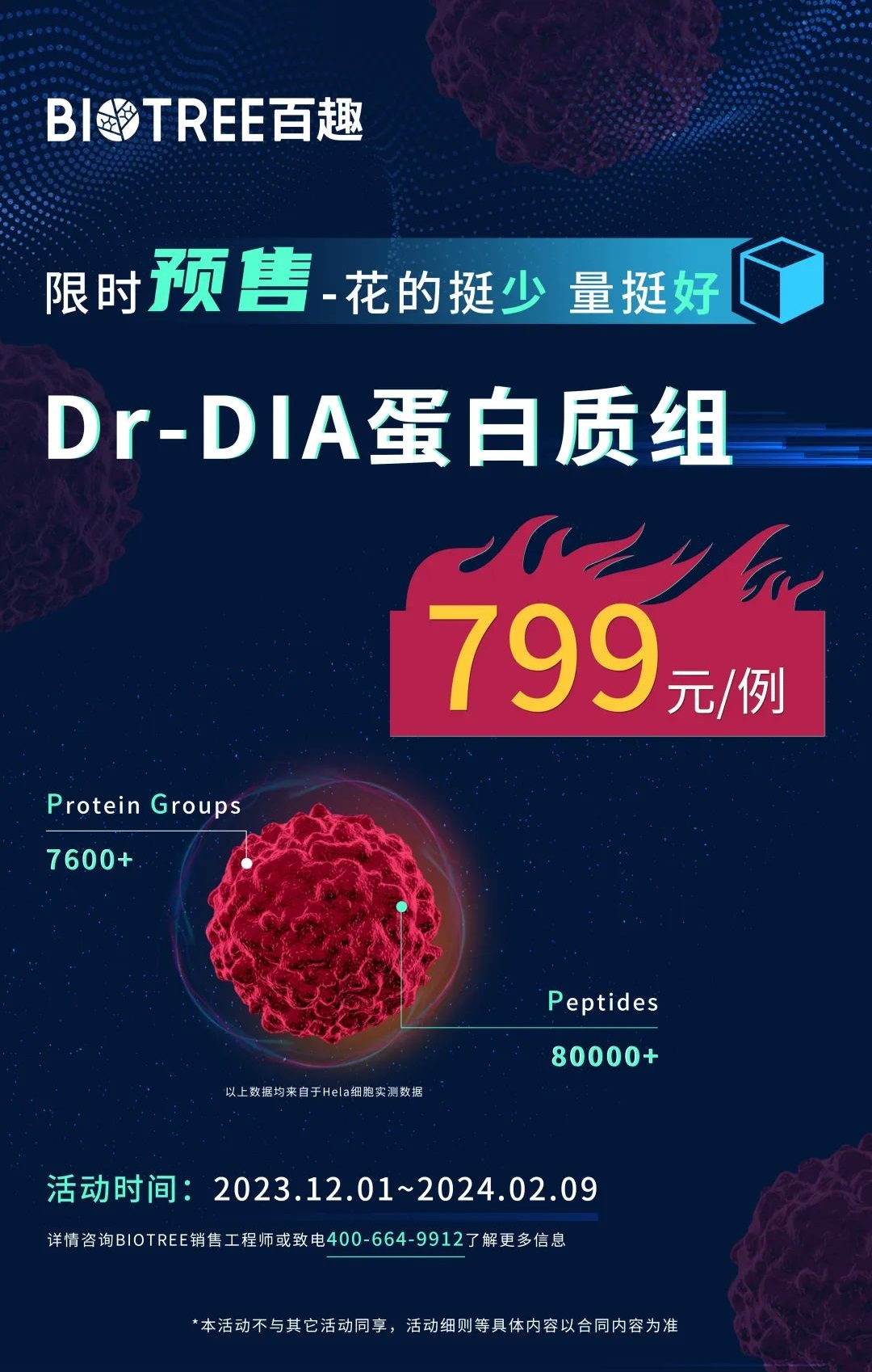 百趣生物Dr-DIA新品预售 ，快速高效获得蛋白定性定量结果！