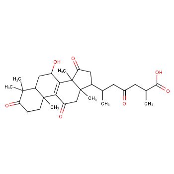 灵芝酸D&Ganoderic acid D&CAS:108340-60-9