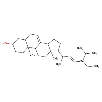 α-菠菜甾醇&α-Spinasterol&CAS:481-18-5