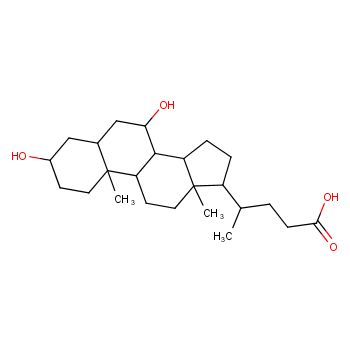 鹅去氧胆酸&chenodeoxycholic acid&CAS:474-25-9