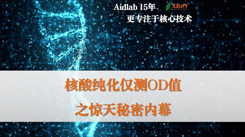 核酸纯化仅测 OD 值之惊天秘密内幕