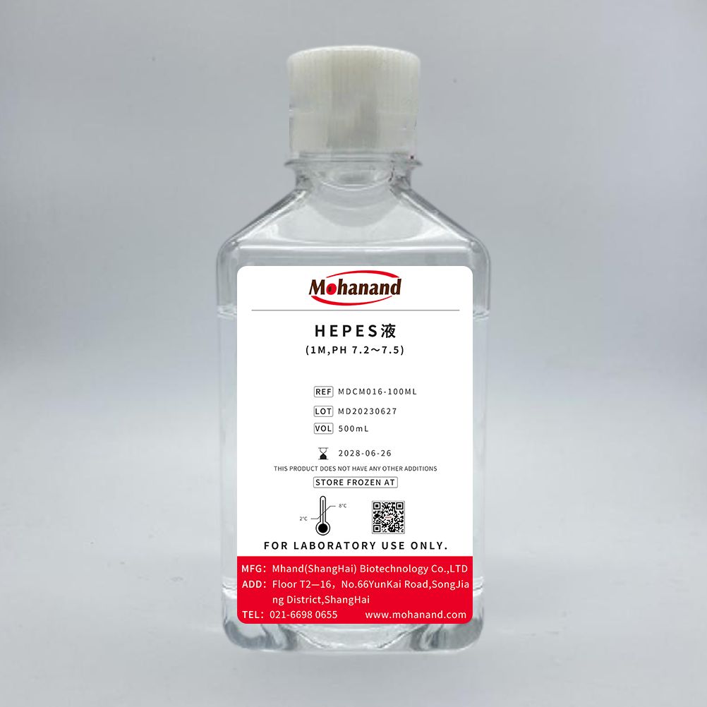 HEPES液(1M,pH 7.2～7.5)