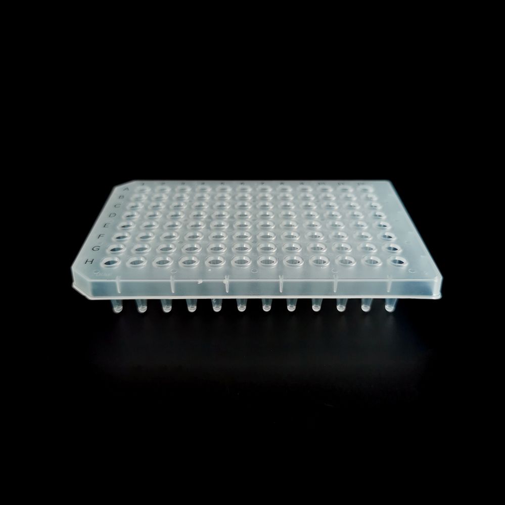 PC-PCR-96-200-D  麦格  PCR板,96孔,200ul,透明,半裙边(印刷款)