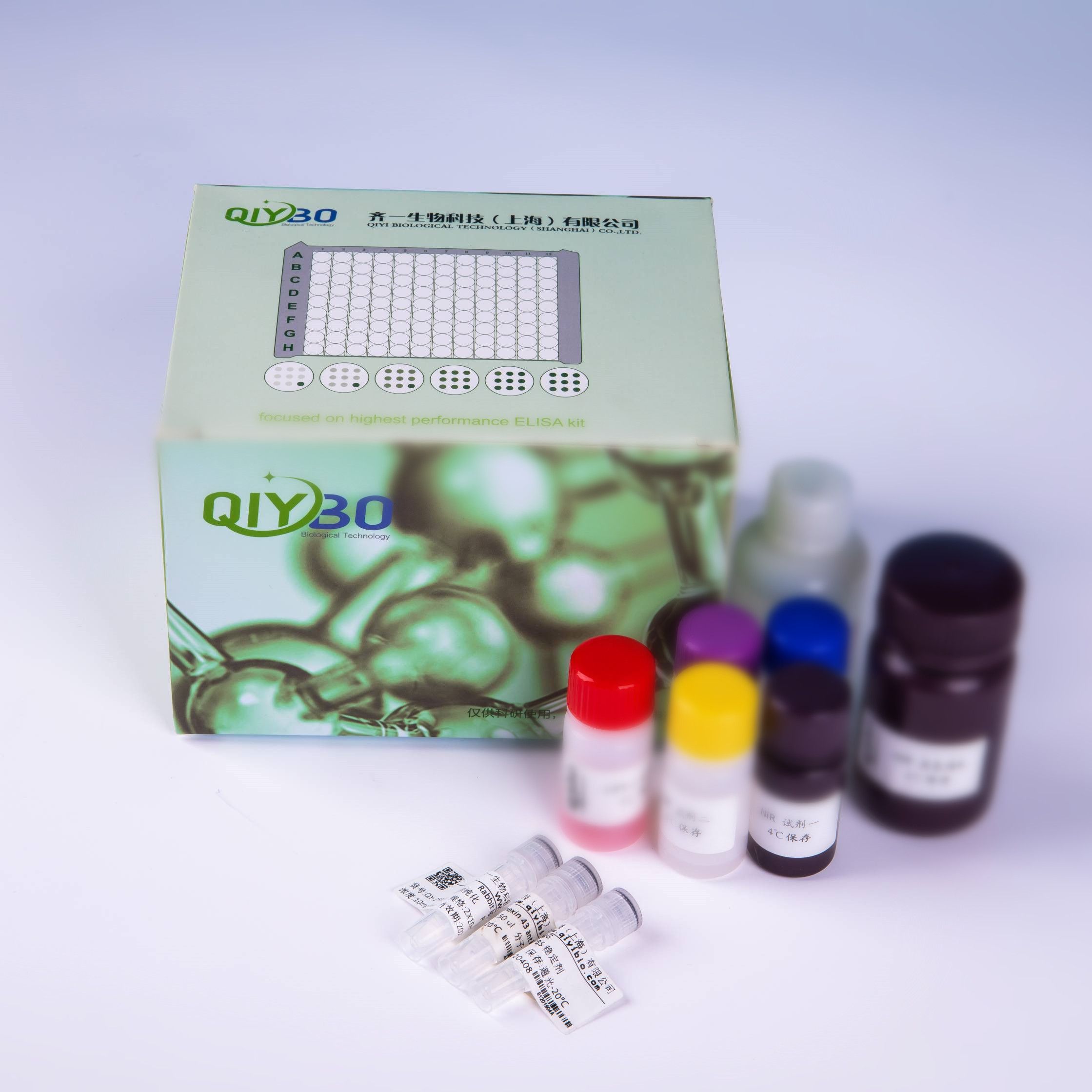 猪静止素Q6硫基氧化酶1(QSOX1)ELISA测试盒