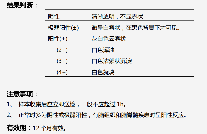 脑脊液蛋白定性-检测试剂盒(酚法)