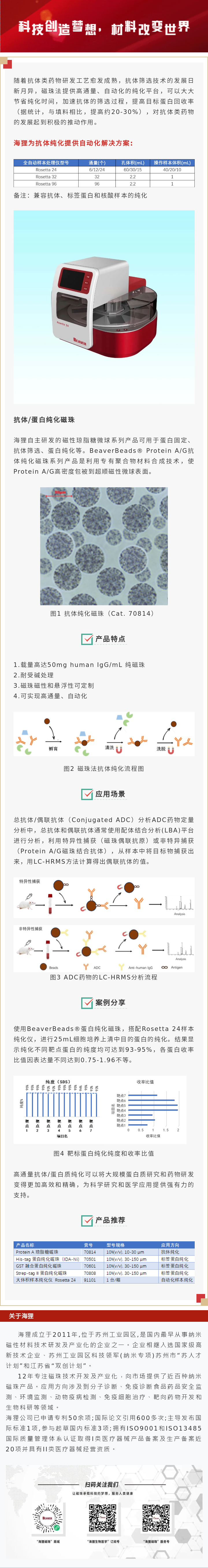  大体积自动化抗体纯化方案