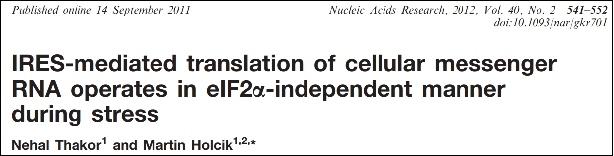 肿瘤放射研究中Polysome profiling技术的应用研究