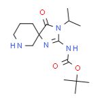 (3-异丙基-4-氧代-1,3,7-三氮杂螺[4.5]癸-1-烯-2-基)氨基甲酸叔丁酯