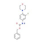 (3-氟-4-吗啉-4-基苯基)氨基甲酸苄酯