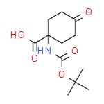1-(BOC-氨基)-4-氧代环己甲酸