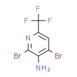 2,4-二溴-3-氨基-6-三氟甲基吡啶