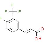 4-氟-3-三氟甲基肉桂酸