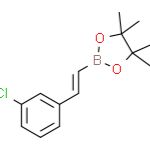 反式-2-(3-氯苯基)乙烯基硼酸频那醇酯