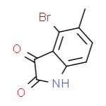 4-溴-5-甲基-2,3-二氢吲哚二酮