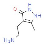 4-(2-胺乙基)-1,2二氢-5-甲基-3氢-吡唑-3-酮