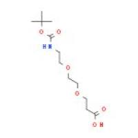 N-叔丁氧羰基-二聚乙二醇-羧酸