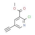 2-氯-5-乙炔基吡啶-3-甲酸甲酯