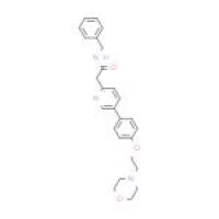 5-[4-[2-(4-吗啉基)乙氧基]苯基]-N-(苯基甲基)-2-吡啶乙酰胺
