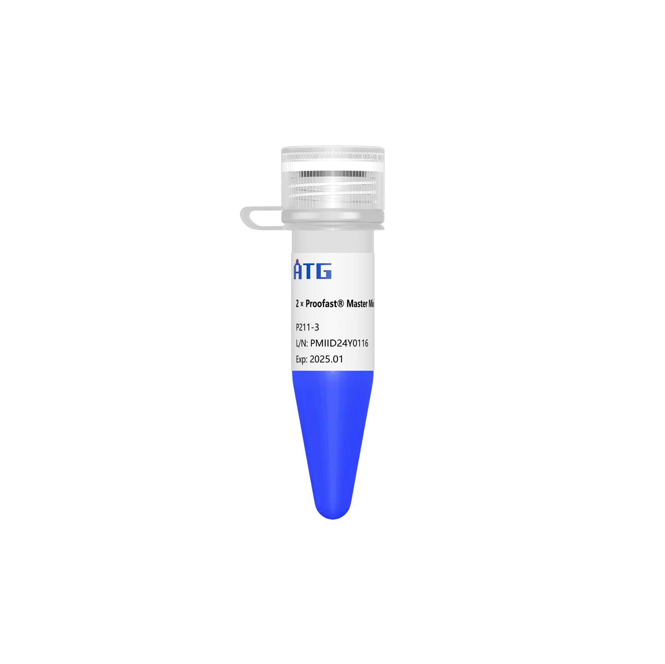 高保真酶预混液(含染料、适合细菌基因型鉴定类PCR) 2 × Proofast® Master Mix II (Dye)