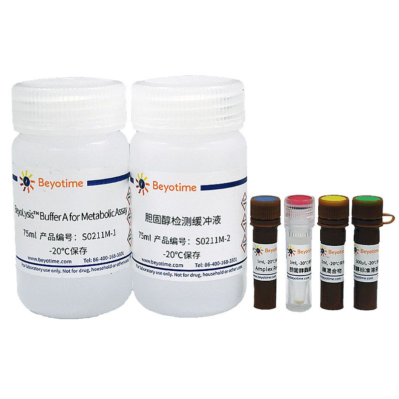 Amplex Red胆固醇与胆固醇酯检测试剂盒