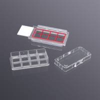 无化学粘合剂4孔 载玻片,TC处理