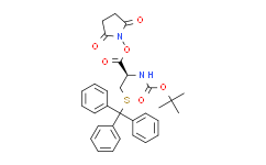 N-BOC-S-三苯甲基-L-半胱氨酸 N-琥珀酰亚胺酯