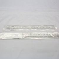 不透射铅刻度尺