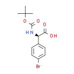 N-BOC-R-4-溴苯甘氨酸