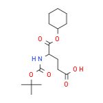 叔丁氧羰基-L-谷氨酸 5-环己酯