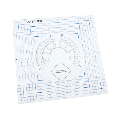 Pehamed Fluorad 150 透视摄影成像质量测试