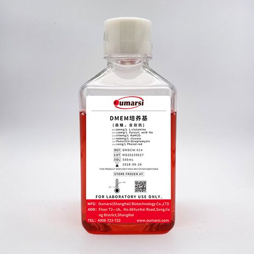 DMEM (High Glucose, with Penicillin-Streptomycin) 
