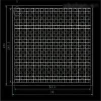 头影测量畸变测试卡