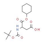 Boc-L-天冬氨酸 4-环己酯