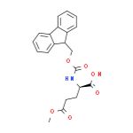 (R)-2-((((9H-芴-9-基)甲氧基)羰基)氨基)-5-甲氧基-5-氧代戊酸