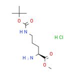 (S)-2-氨基-5-((叔丁氧基羰基)氨基)戊酸甲酯盐酸盐