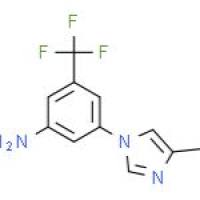 3-(4-甲基-1H-咪唑-1-基)-5-(三氟甲基)苯胺