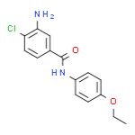 3-氨基-4-氯-N-(4-乙氧基苯基)苯甲酰胺