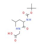N-{[(2-甲基-2-丙基)氧基]羰基}-L-亮氨酰甘氨酸