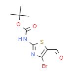 (4-溴-5-甲酰基噻唑-2-基)氨基甲酸叔丁酯