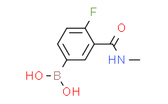 4-氟-3-(甲基氨甲酰基)苯基硼酸