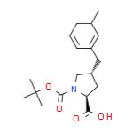 反-BOC-4-(3-甲基苄基)-L-脯氨酸