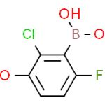 2-氯-6-氟-3-羟基苯硼酸