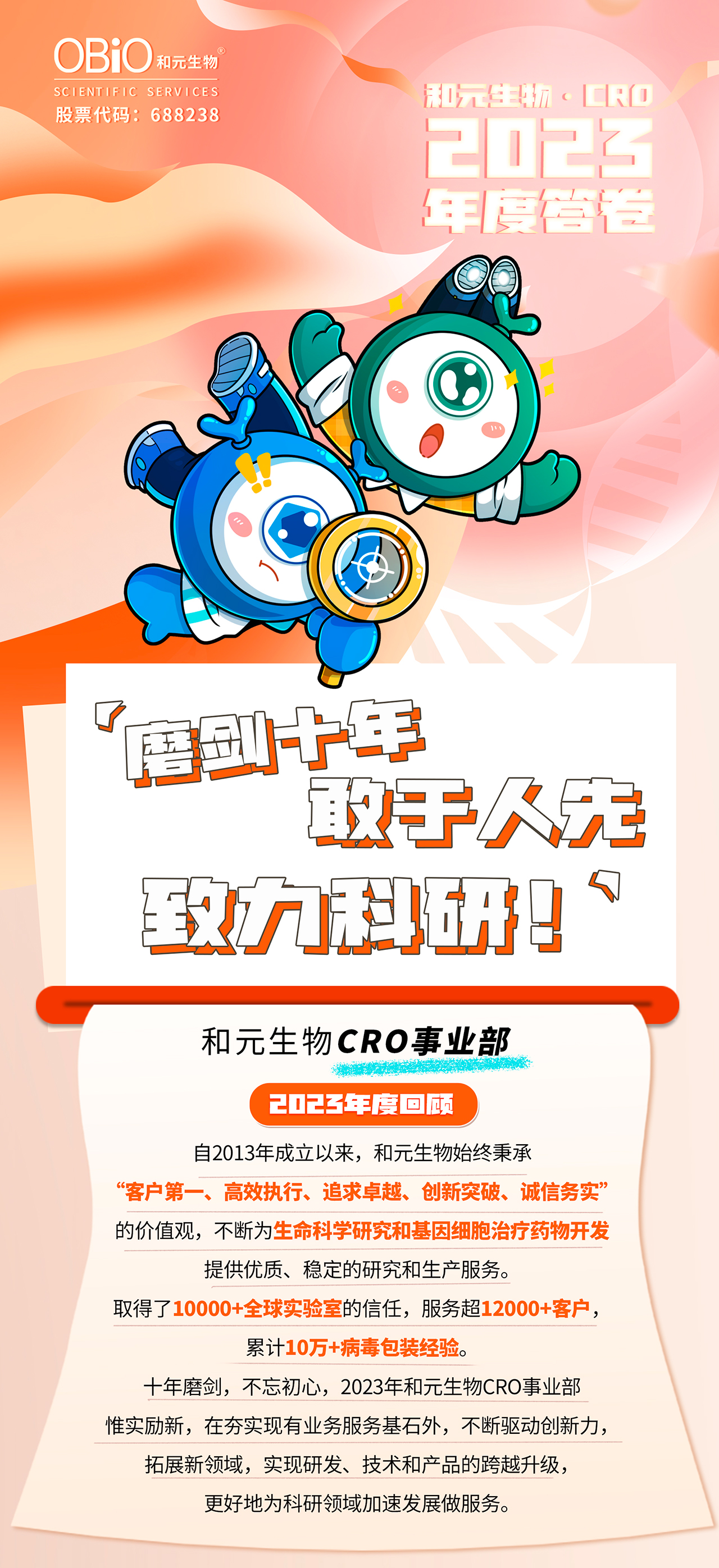 『小年到 新春近』辞旧迎新之际，与和元生物一同回顾CRO全年高光，共赴研途新篇！