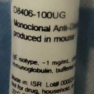 Sigma货号D8406-100μg抗二硝(xiāo)基苯单克隆抗体(小鼠抗)13611631389上海睿安生物