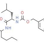 ((S)-4-甲基-1-氧代-1-(((S)-1-氧代己烷-2-基)氨基)戊-2-基)氨基甲酸苄酯